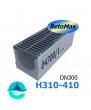 BetoMax ЛВ-30.38.41-Б-У01 лоток водоотводный бетонный с уклоном и с решеткой чугунной щелевой ВЧ-50 кл. D или E