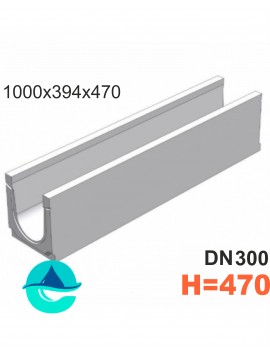 BGU DN300 H470 № 15-0 лоток бетонный водоотводный