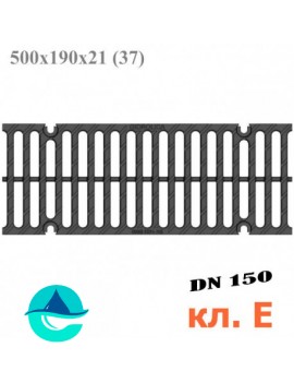 РВ -15.19.50 Gidrolica Super решетка чугунная щелевая кл. E600